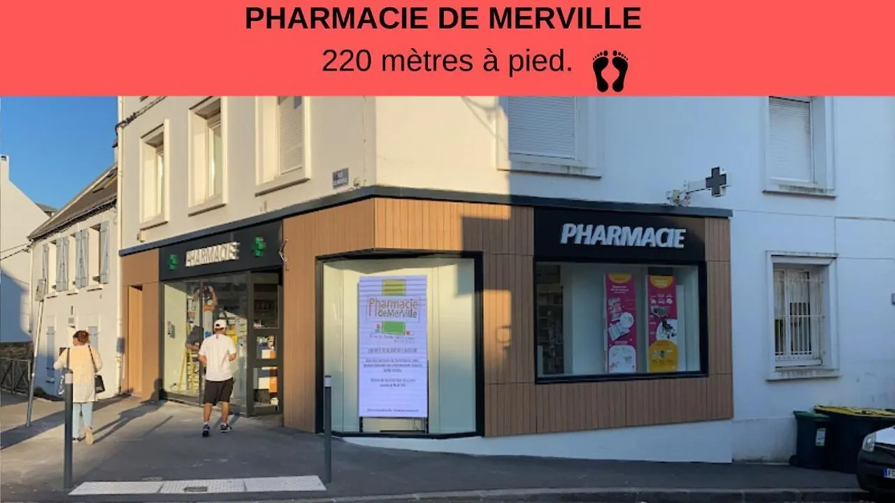 Apartment Centre Ville - Lumineux - Fibre Internet Haut Debit - Route Des Plages Lorient France